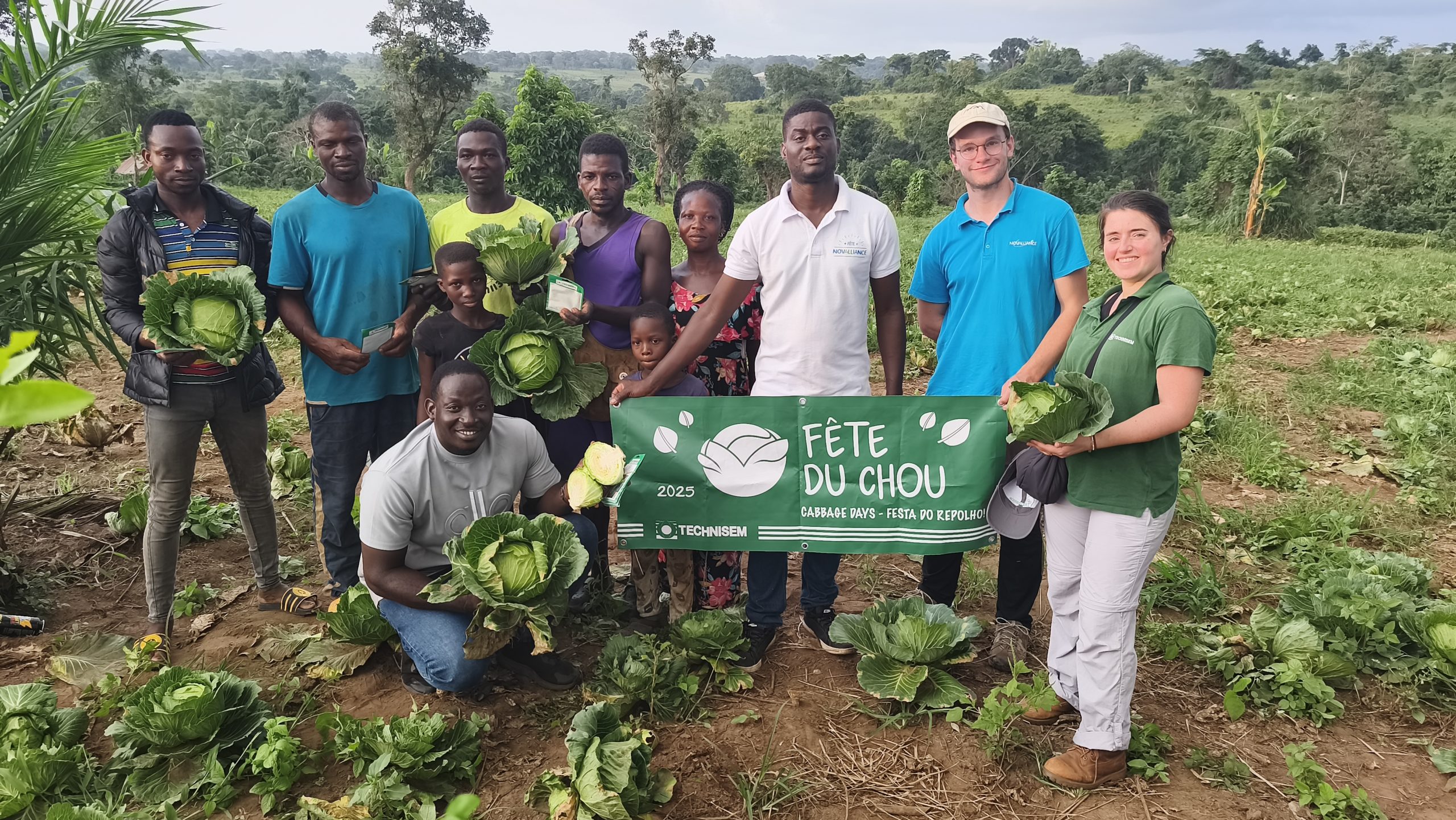 Mission terrain au Togo dans le cadre de la Fête du Chou et résultat d&rsquo;essais de notre variété MÉDICIS